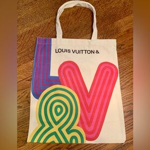 Louis Vuitton Canvas Tote Bag.       {From Shenzhen Exhibition}